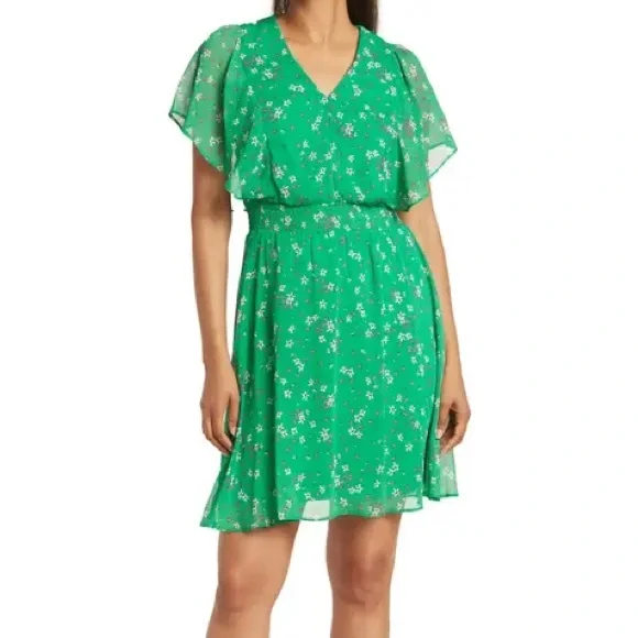 beyonce neon green dress DKNY One Shoulder Dress, Size 4 – To The Moon Kids main image 1